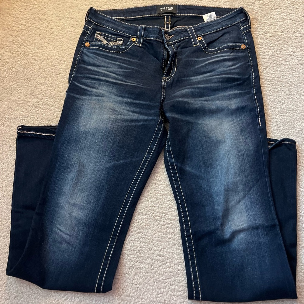 Dark Blue Big Star Jeans